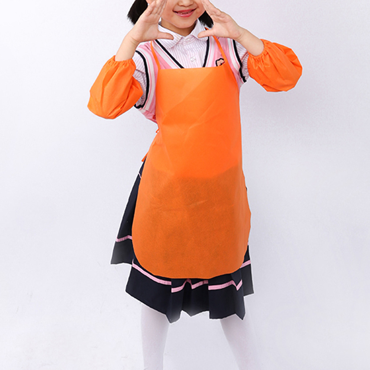 Kids Outdoor Bbq - 12Pcs Art Painting Apron Kids Non-Woven