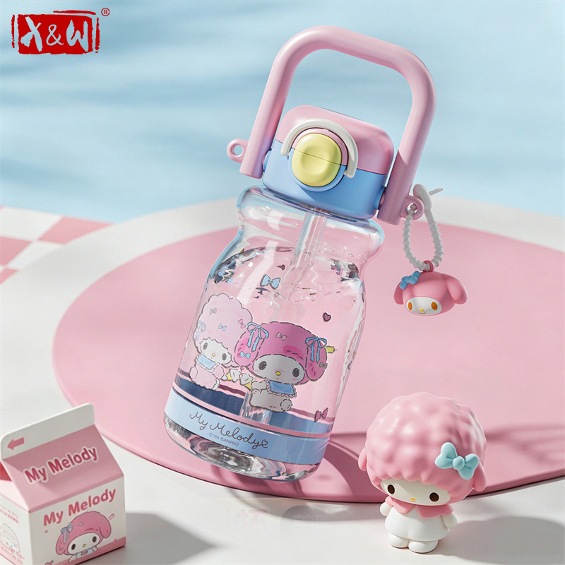 Kids Outdoor Wagon - X&W Sanrio Kuromi Water Cup 650ML