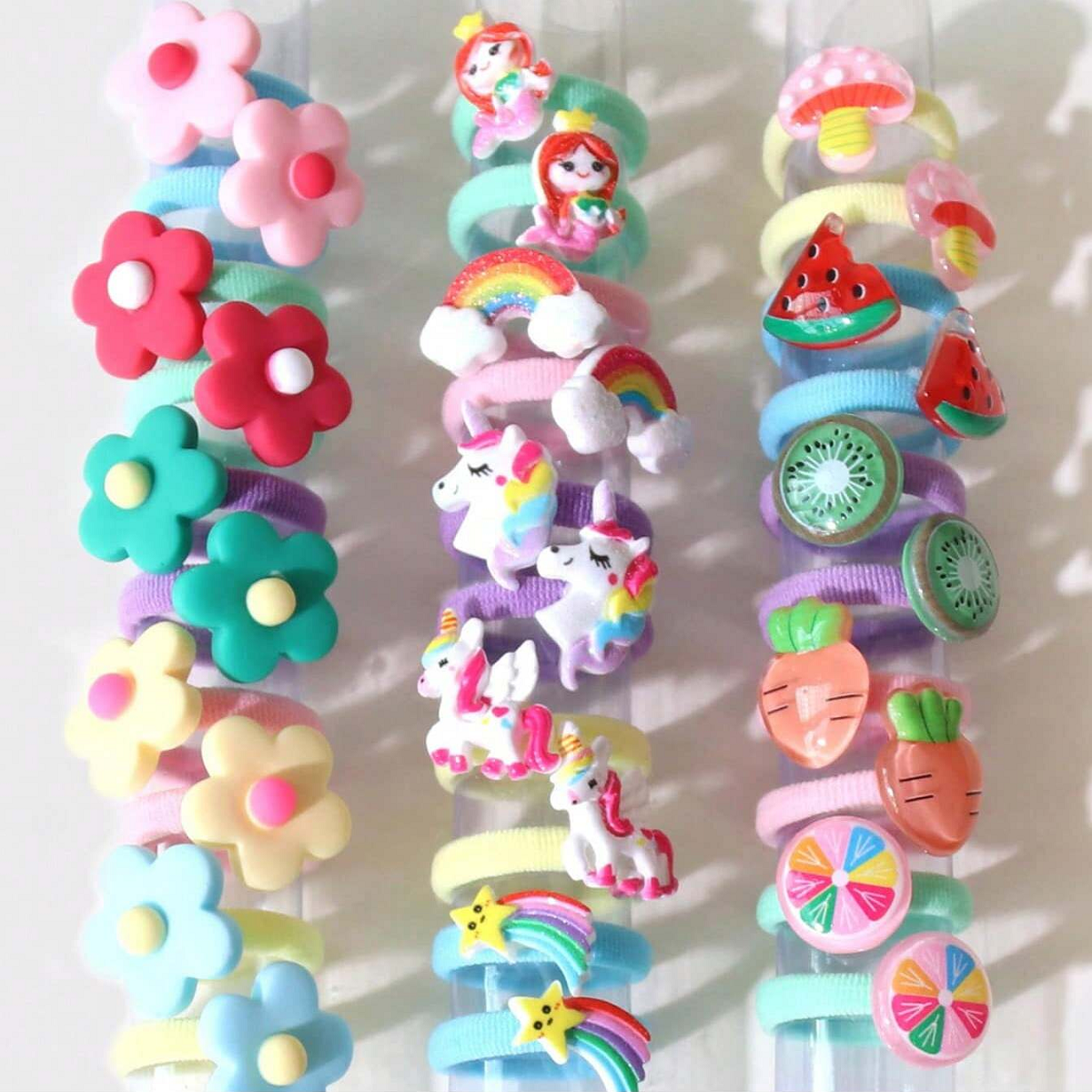 Kids Outdoor Activity Set - 30pcs Flower Headband Cute Cartoon Small