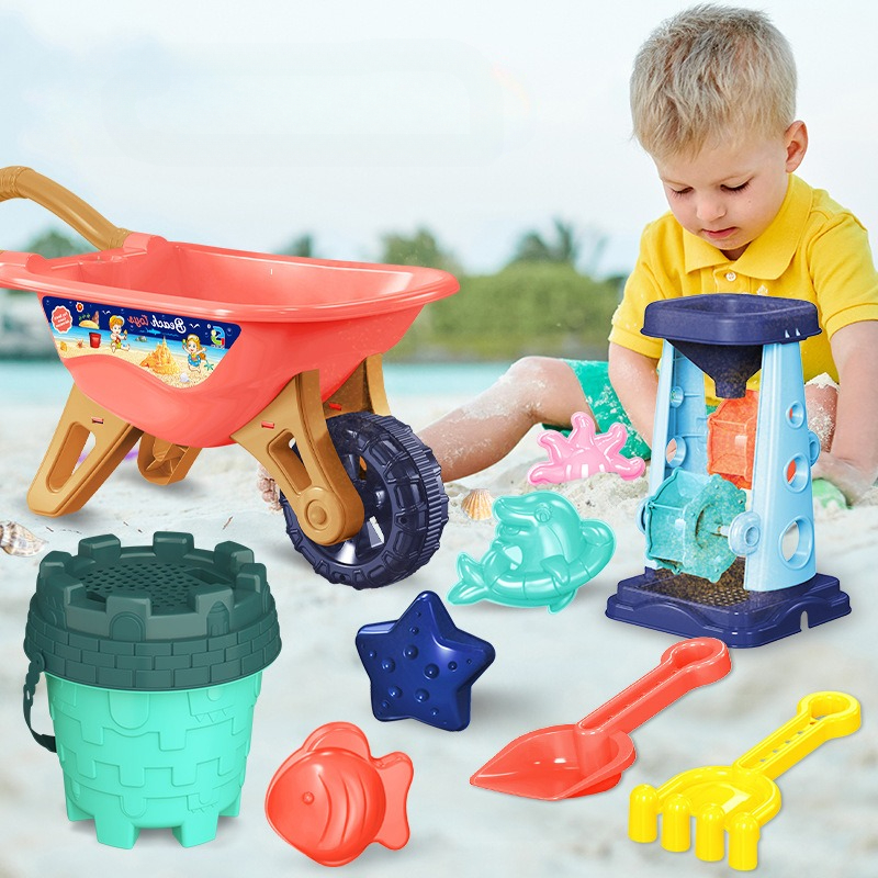 Kids Outdoor Storage - Beach Sand Play Tool Set Sand