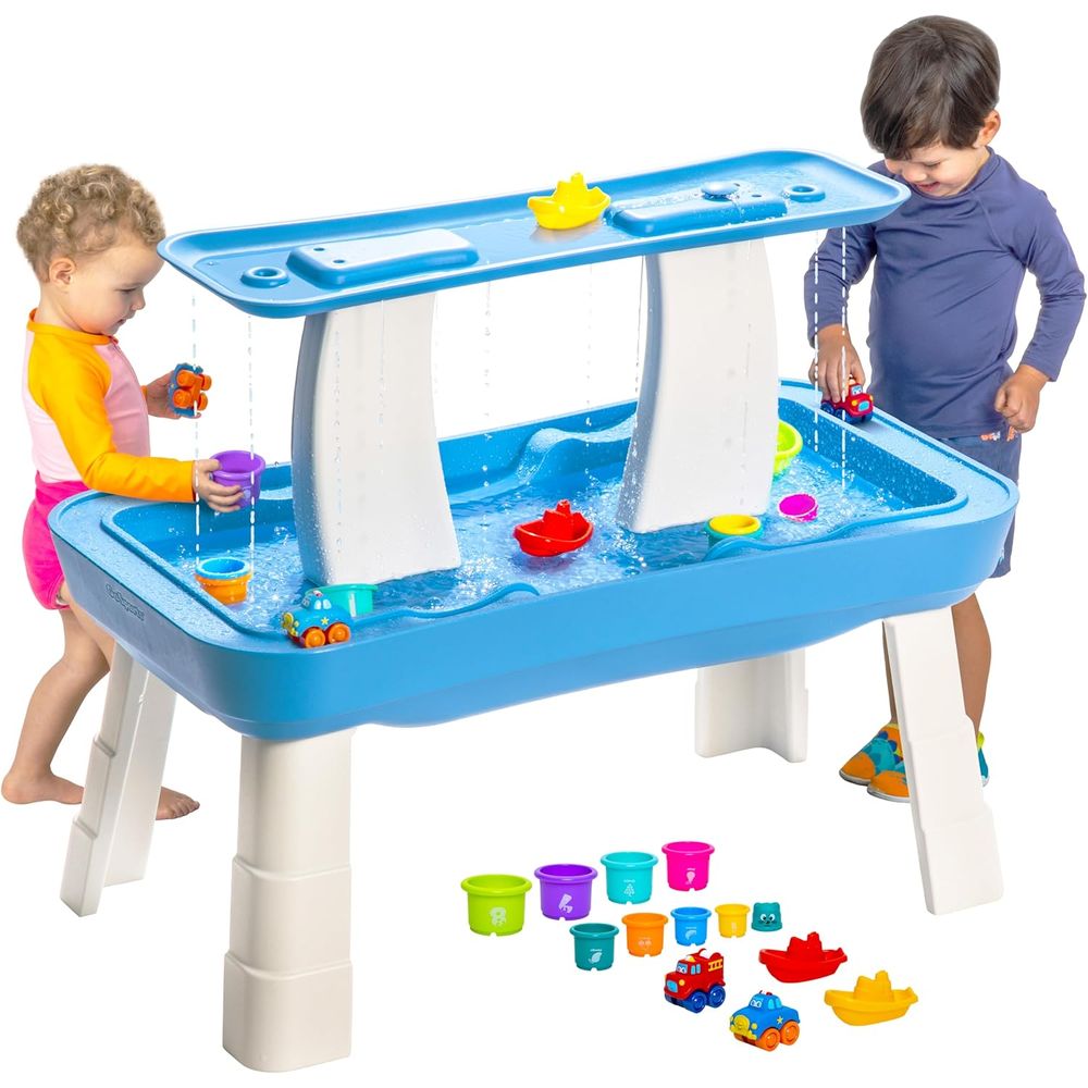 Kids Outdoor Water Table - GoSports Water Table With Pump or