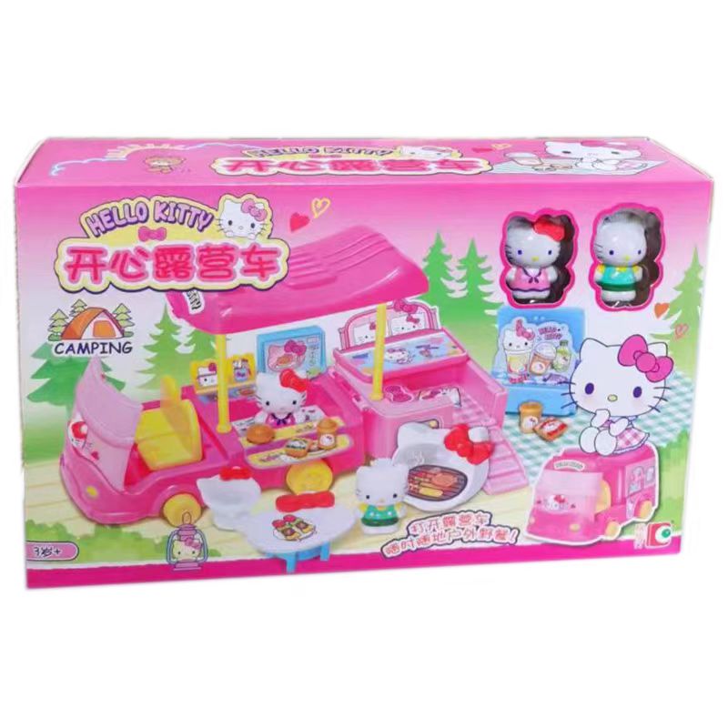 Kids Outdoor Wagon - Hello Kitty, happy camping car50144, outdoor