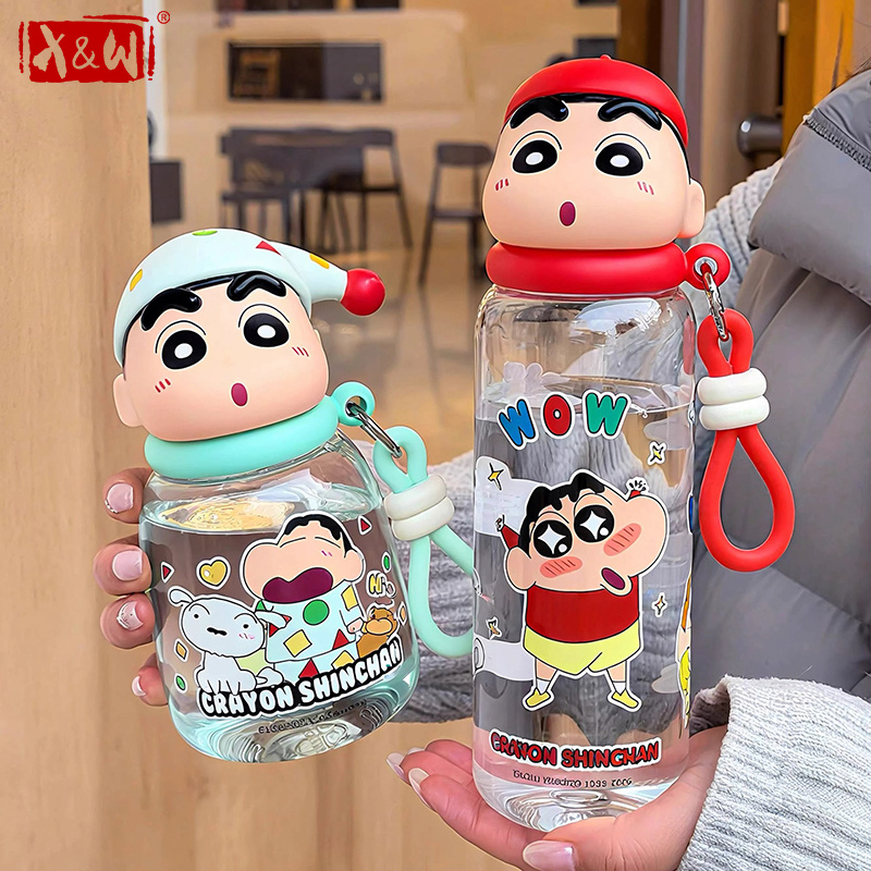 Kids Outdoor Wagon - X&W Cartoon Crayon Shin-Chan Water Bottle