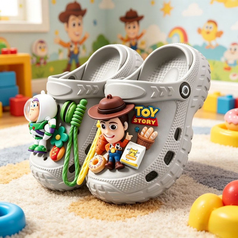 Kids Outdoor Storage - In Stock Decorated Toy Story Clogs