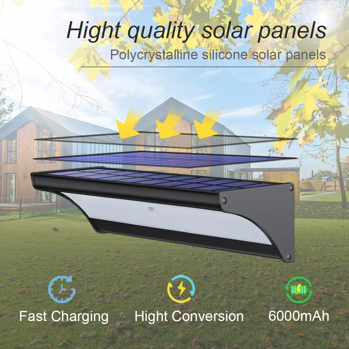 60/48Led Outdoor Solar Wall Li - Balance Beam Outdoor のレビューと価格