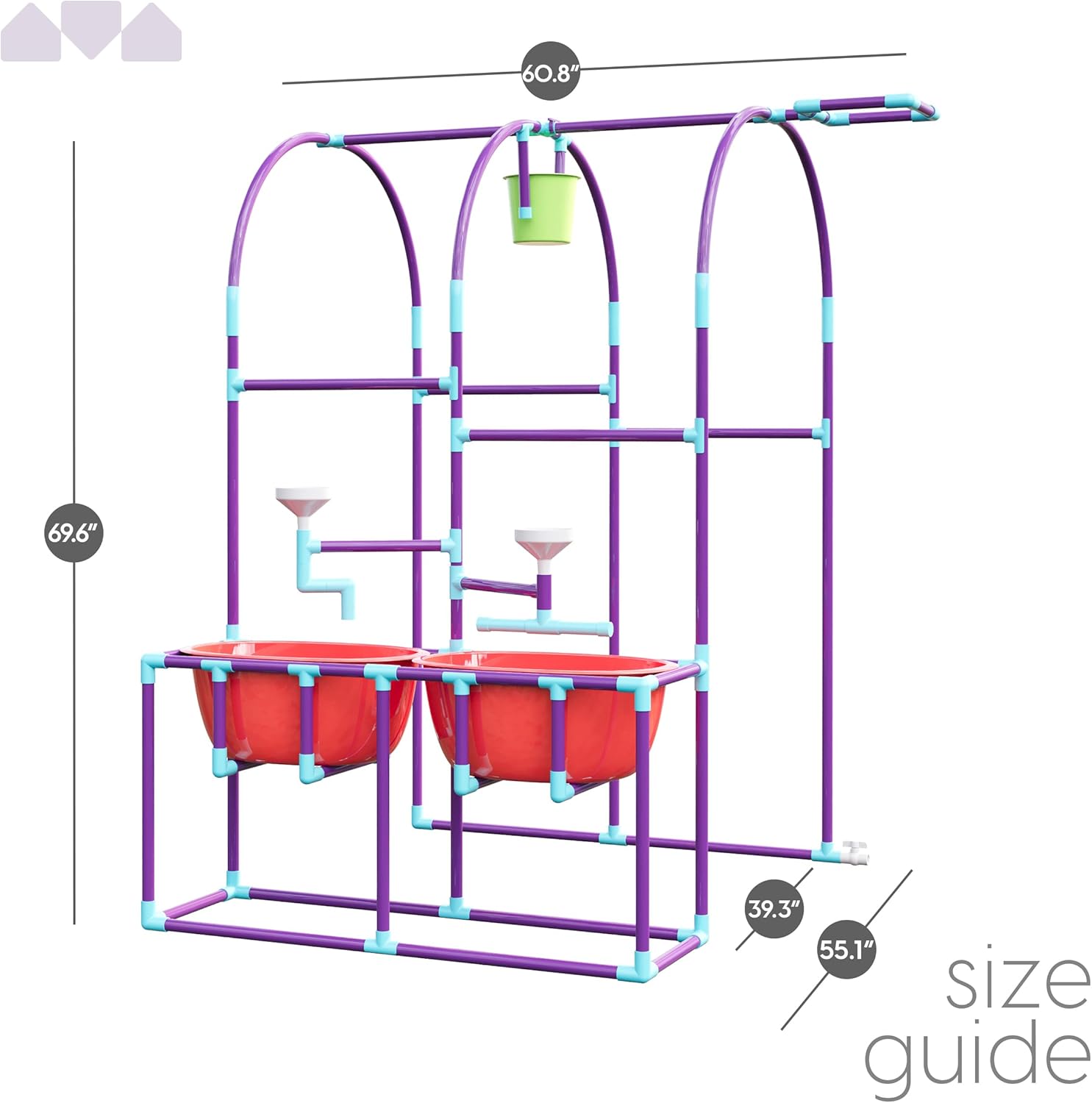 Kids Water Sprinkler Toy Water - Kids Outdoor Water Table のレビューと価格