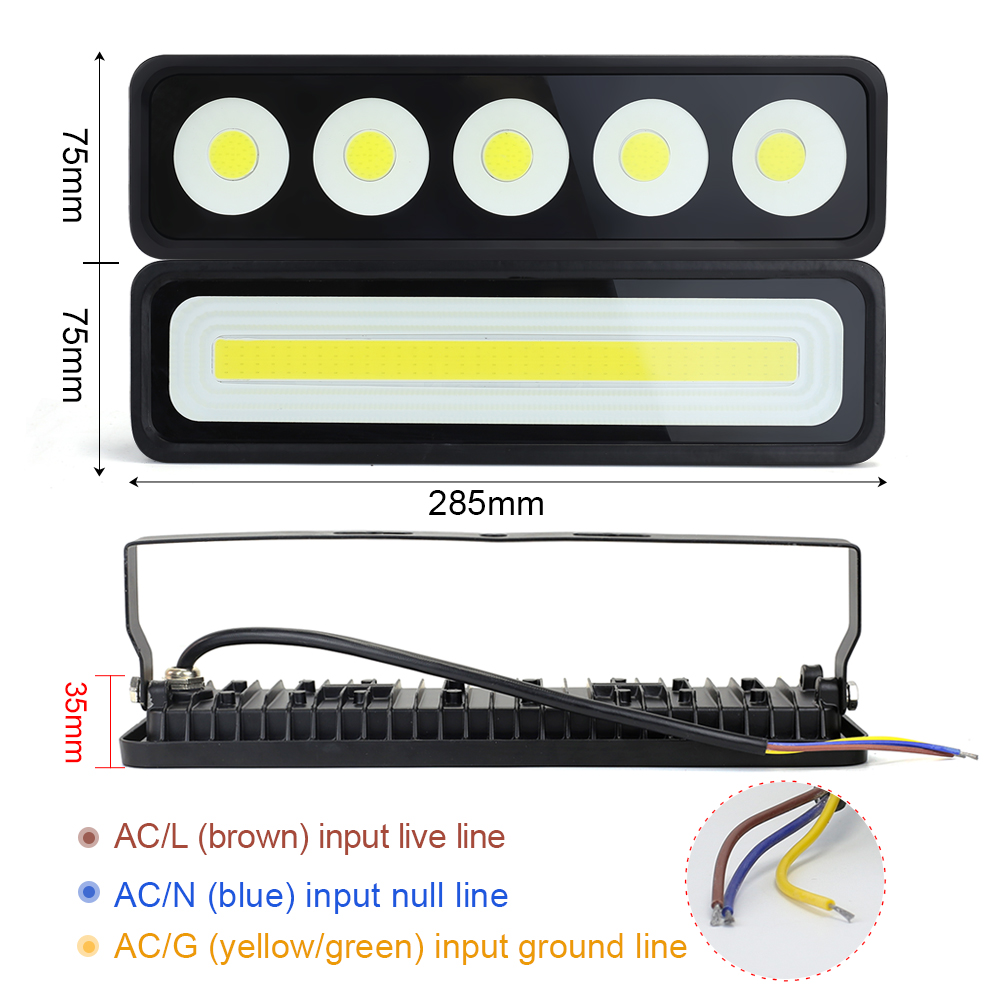 50W LED FloodLight Outdoor Lig - Balance Beam Outdoor のレビューと価格