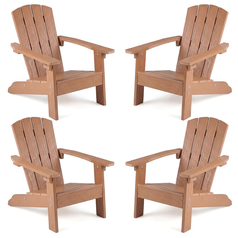 Kids Adirondack Chair, AllWeat - Kids Outdoor Lawn Chair のレビューと価格
