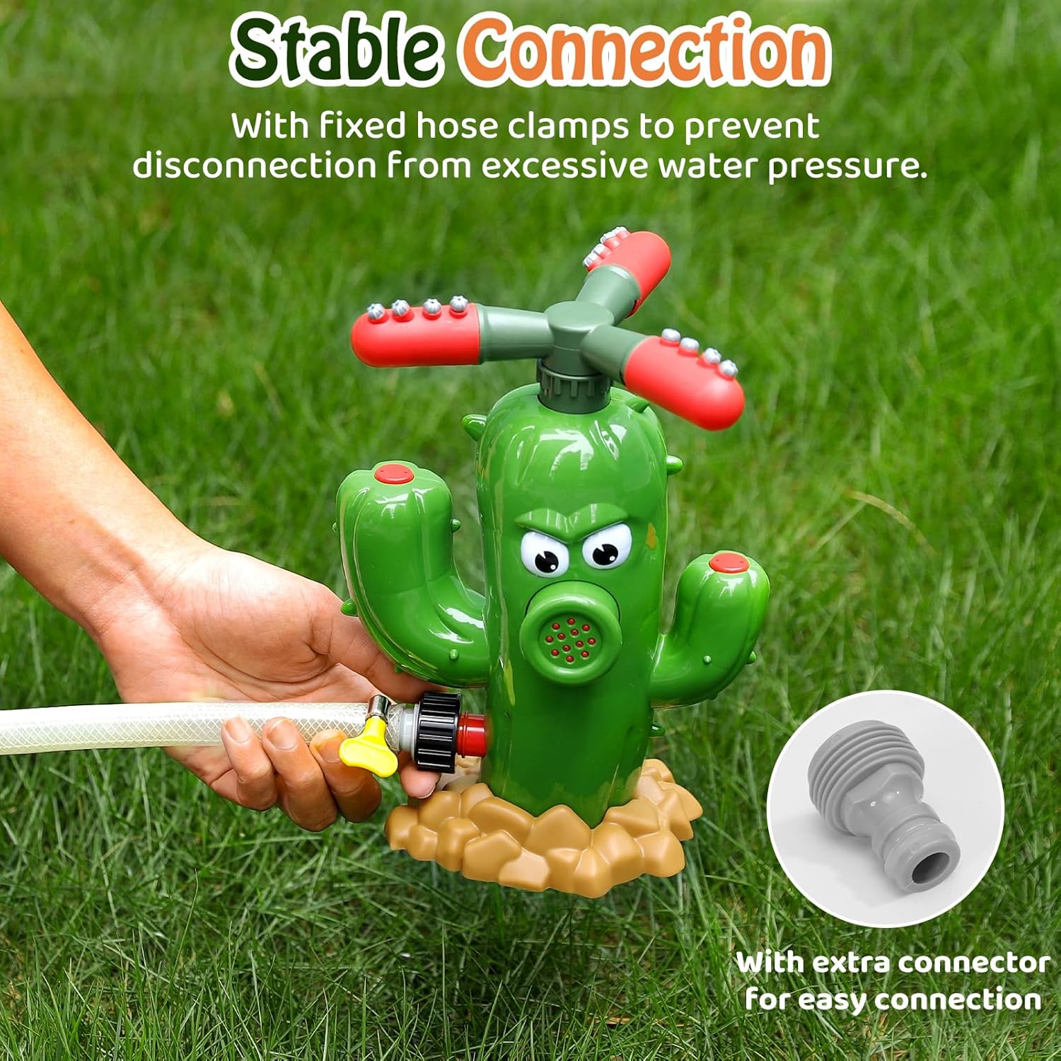 Water Spray Toy Cactus Sprinkl - Kids Outdoor Yard Tools のレビューと価格