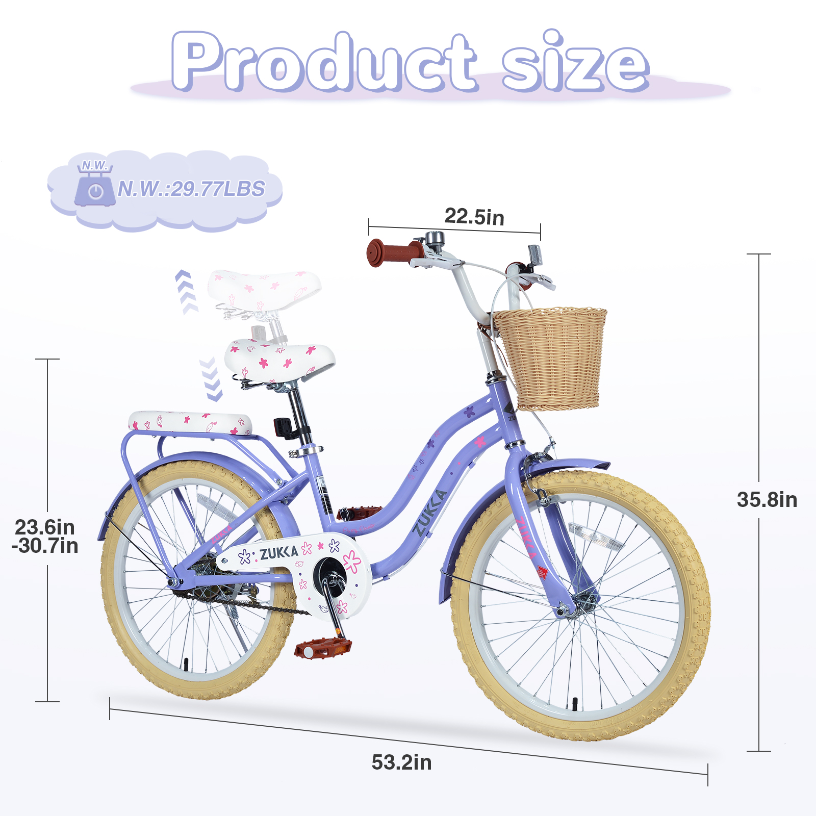 Kids Bike with Training Wheels - Kids Outdoor Ride On のレビューと価格