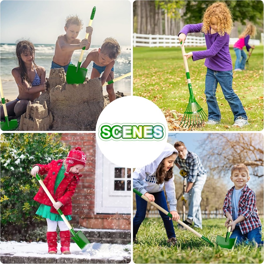 Kids Gardening Tools Set - 7pc - Kids Outdoor Yard Tools のレビューと価格