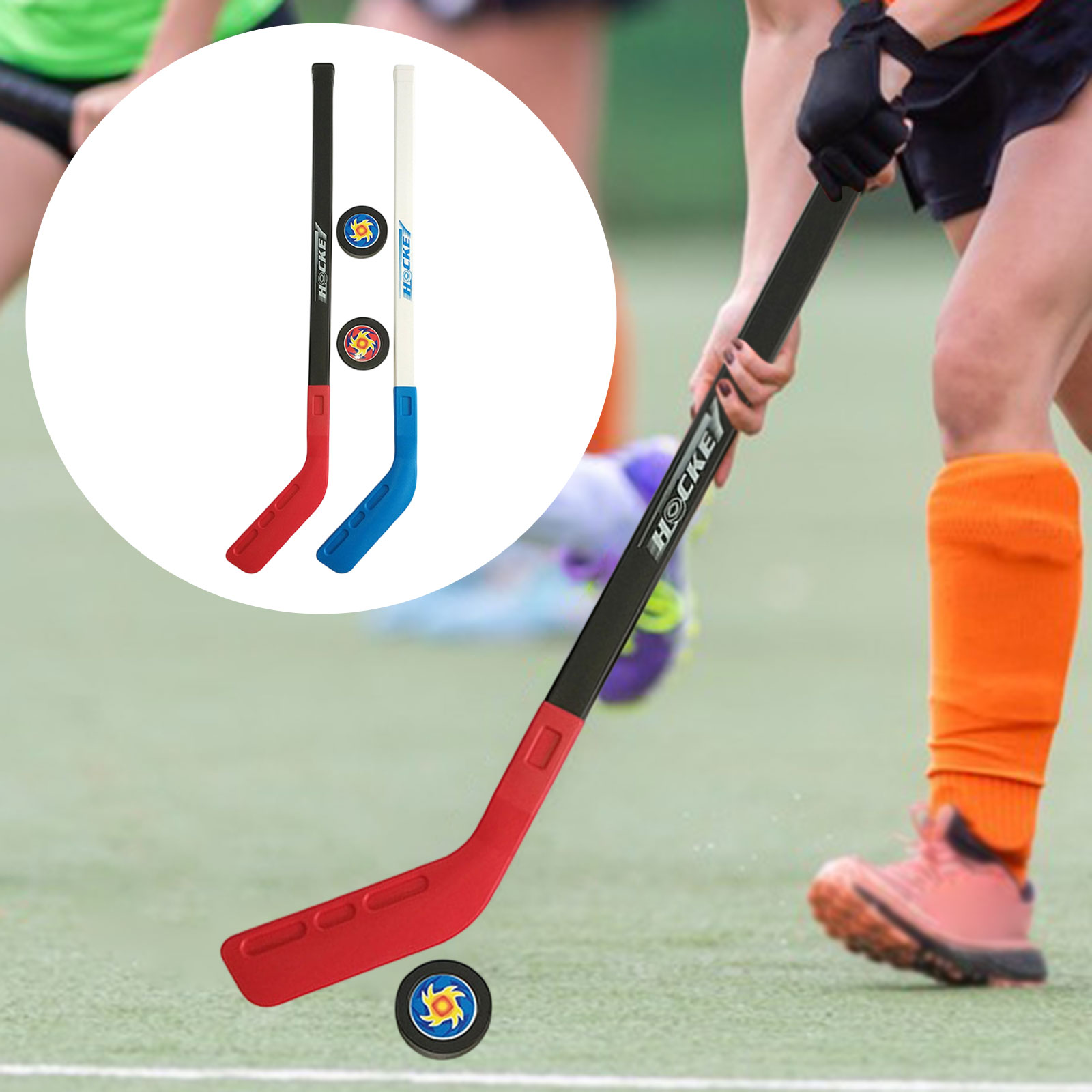 Kids Hockey Sticks and Ball Se - Kids Outdoor Hockey Set のレビューと価格