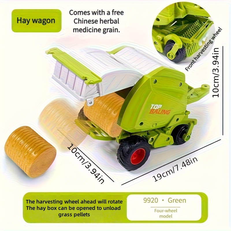 1:24 Inertial Farm Tractor wit - Kids Outdoor Gifts のレビューと価格