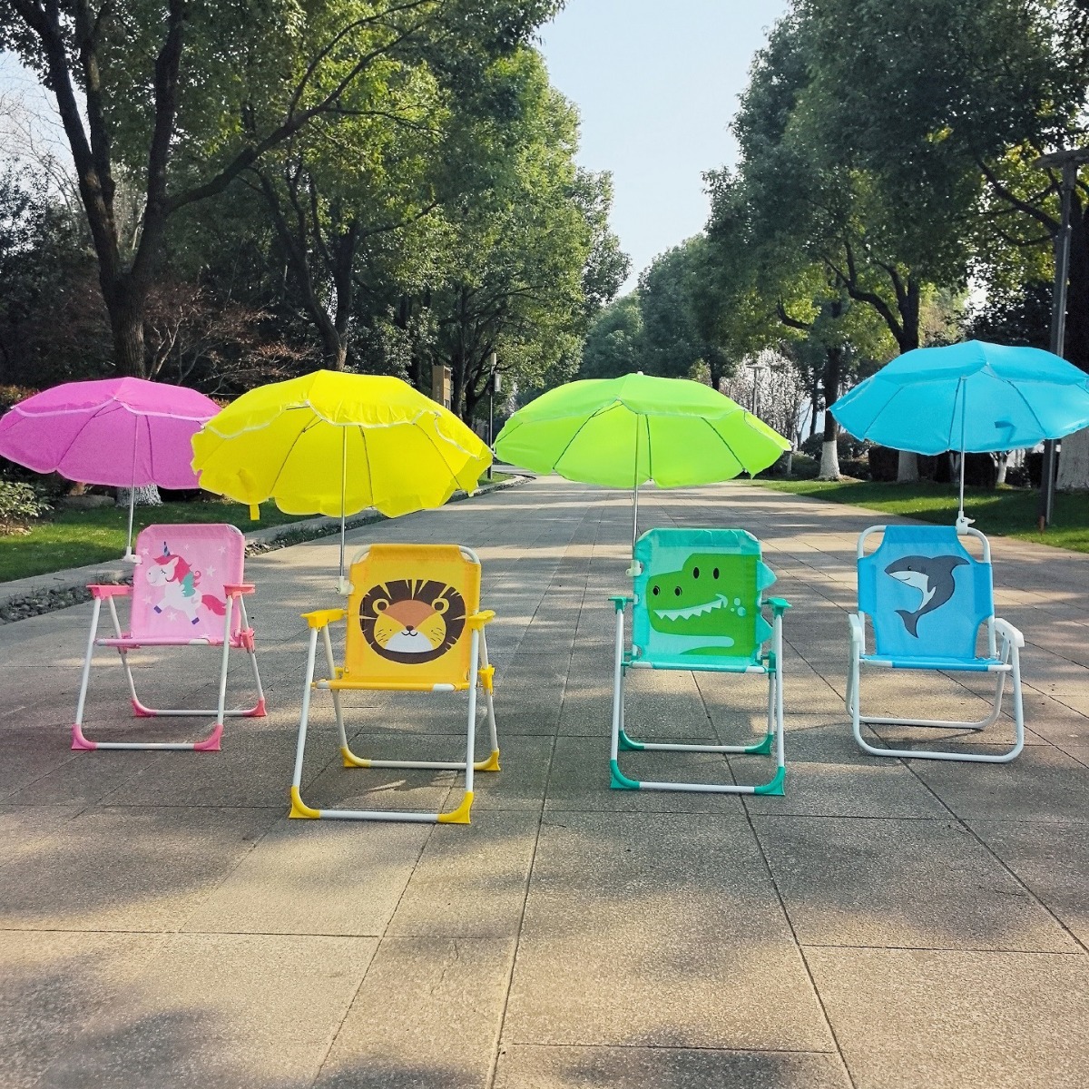1 Set Folding Beach Chair with - Kids Outdoor Lawn Chair のレビューと価格
