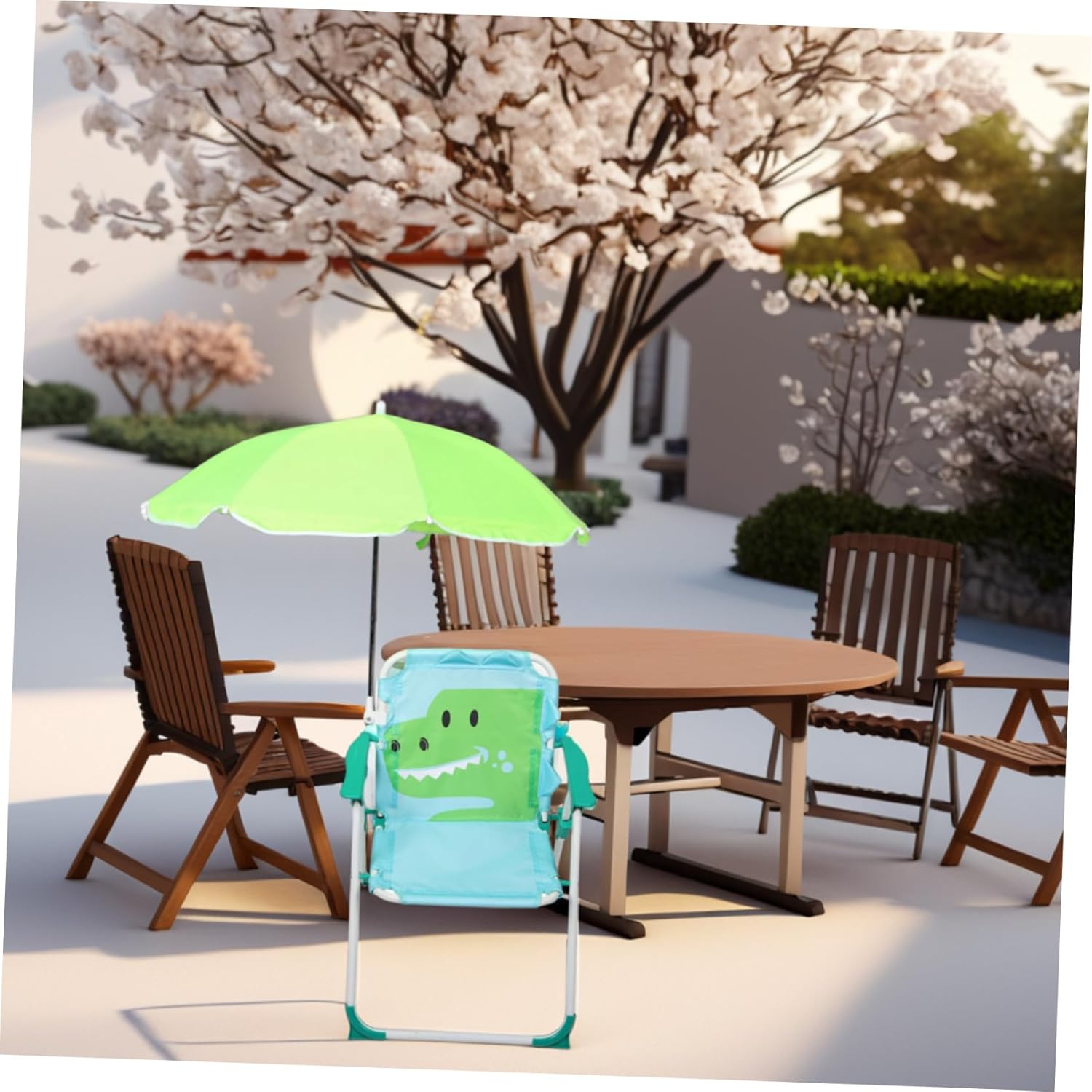 1 Set Folding Beach Chair with - Kids Outdoor Lawn Chair のレビューと価格