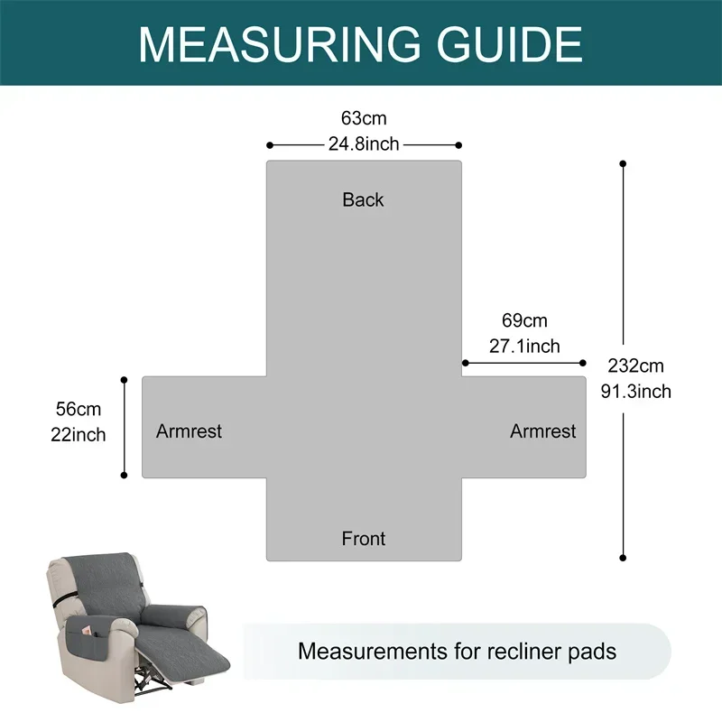 1PC Recliner Sofa Cover Pet Do - Kids Outdoor Seating のレビューと価格