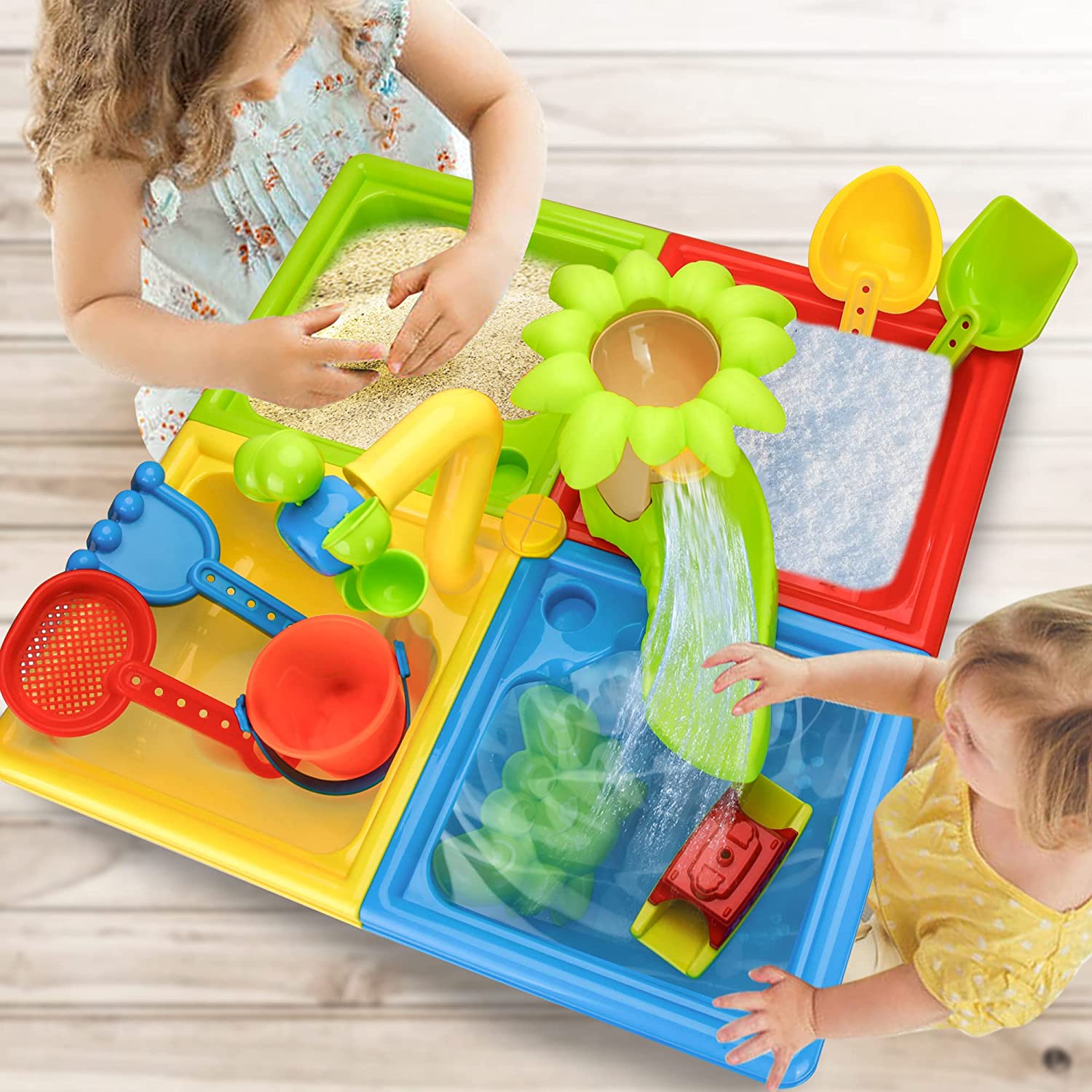 Beach Table Sand Play Toys Chi - Kids Outdoor Pool のレビューと価格