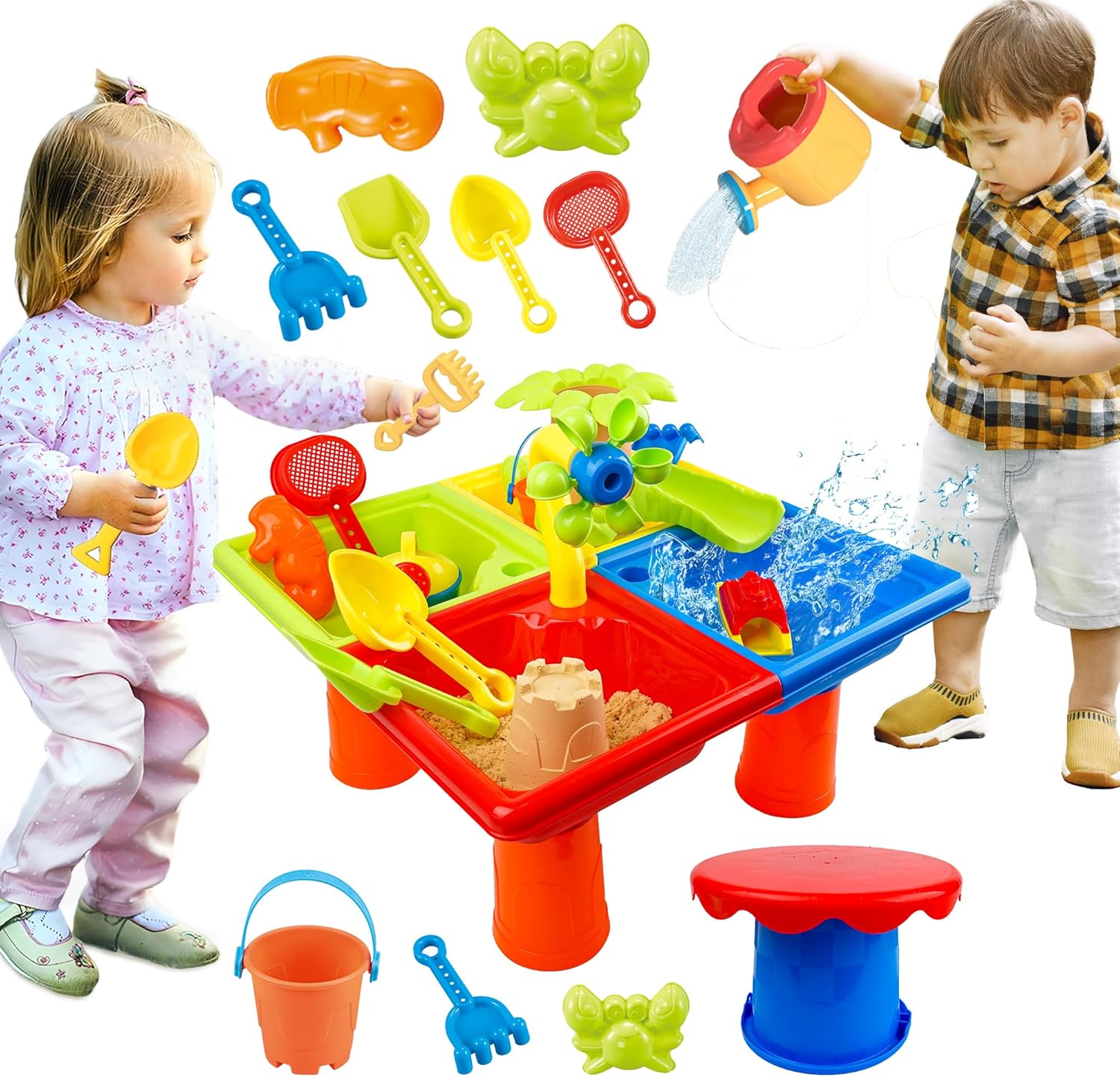 25 Pcs Summer Water Table for  - Kids Outdoor Pool のレビューと価格