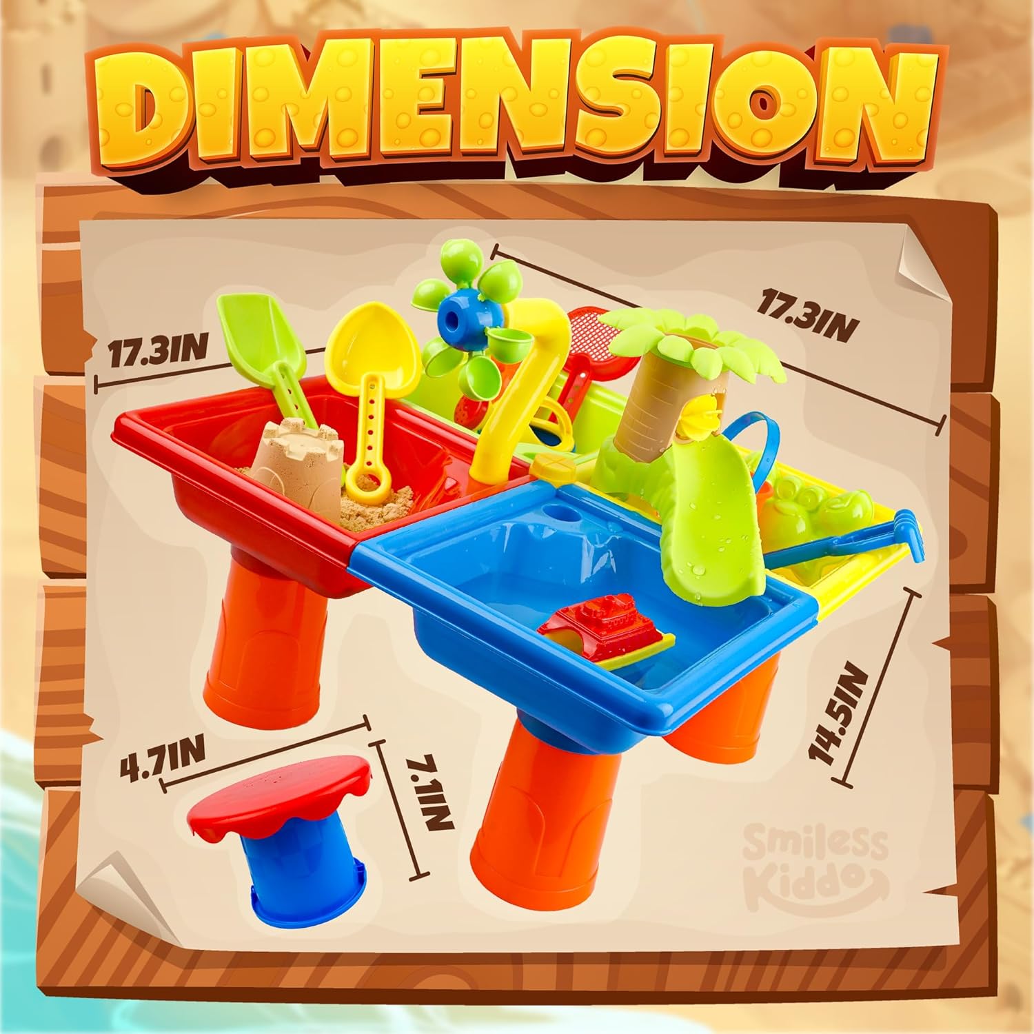 25 Pcs Summer Water Table for  - Kids Outdoor Pool のレビューと価格