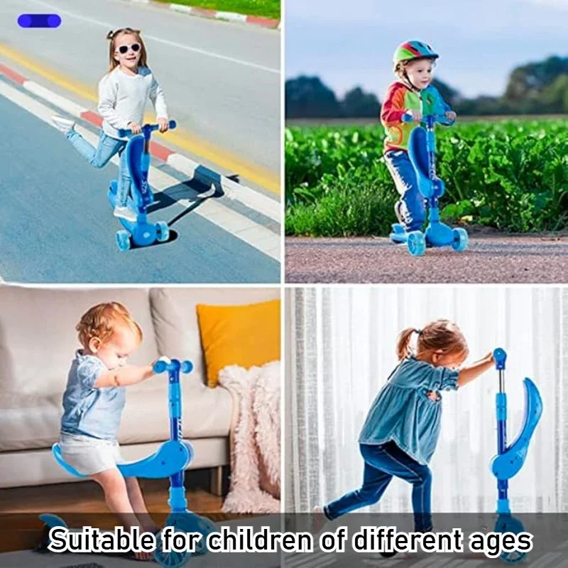 2-in-1 Kids Kick Scooter with  - Kids Outdoor Ride On のレビューと価格
