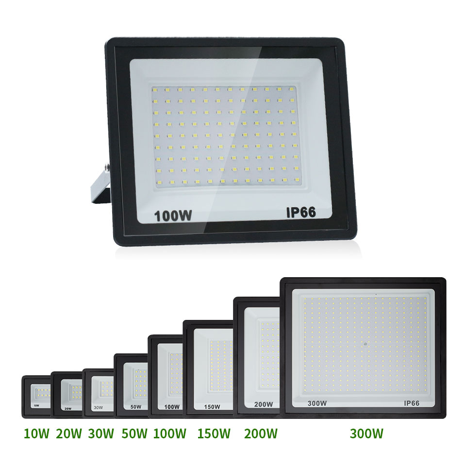 LED Floodlight AC220V 110V 10- - Balance Beam Outdoor のレビューと価格
