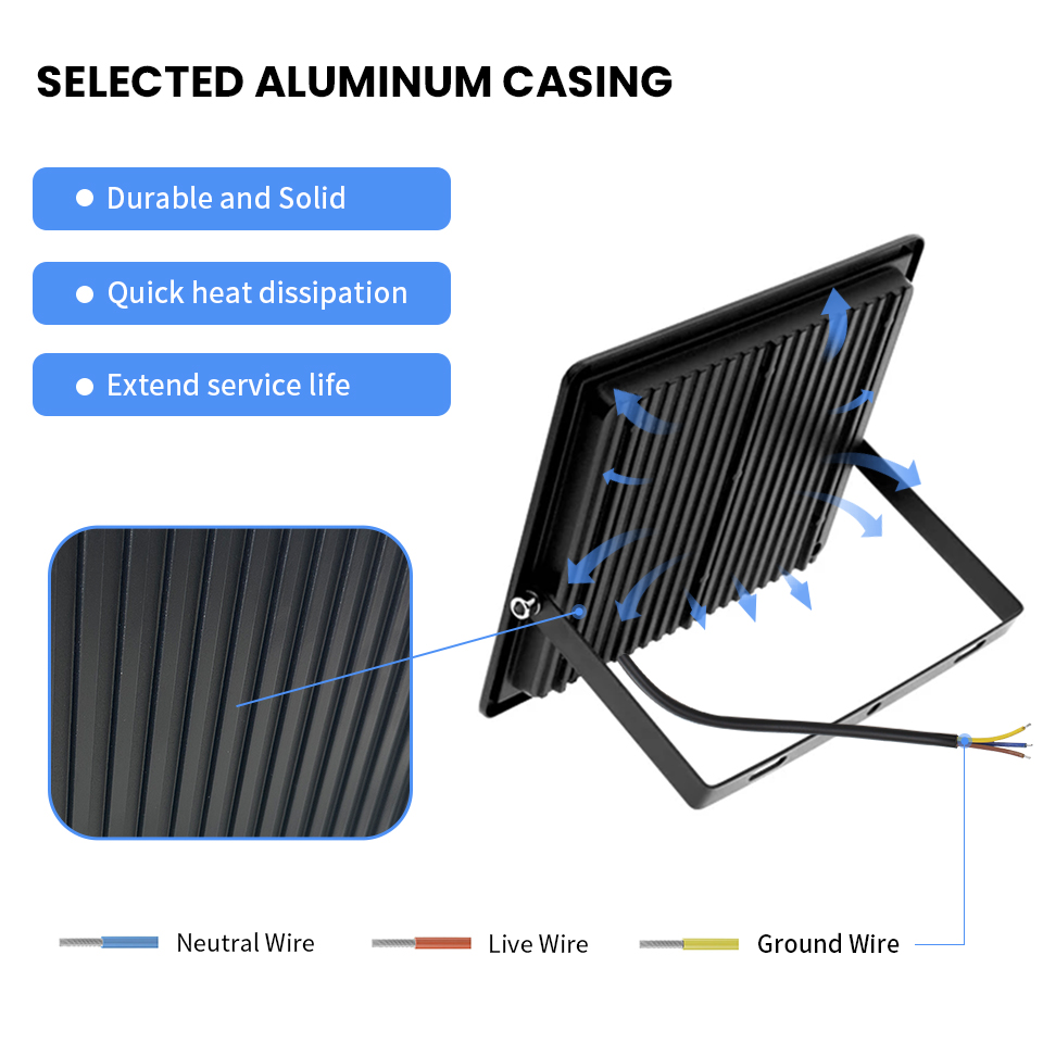 LED Floodlight AC220V 110V 10- - Balance Beam Outdoor のレビューと価格