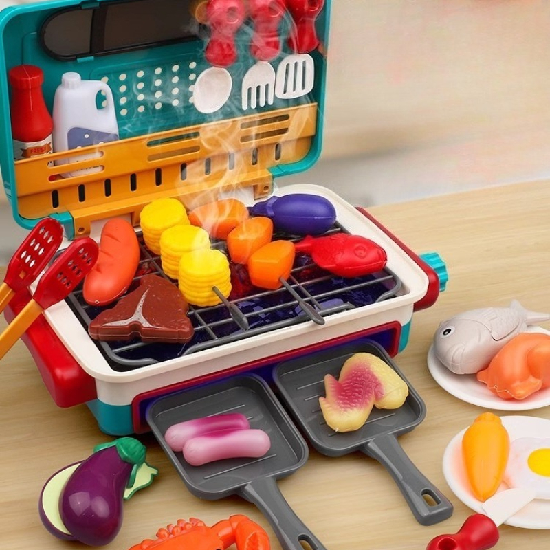Simulated Barbecue Toys for Ki - Kids Outdoor Bbq のレビューと価格