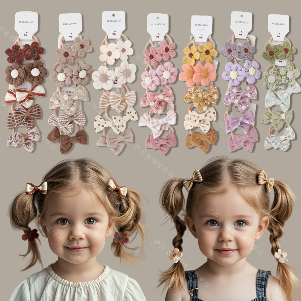 Kids Hair Ties 10PCS Set Color - Kids Outdoor Activity Set のレビューと価格