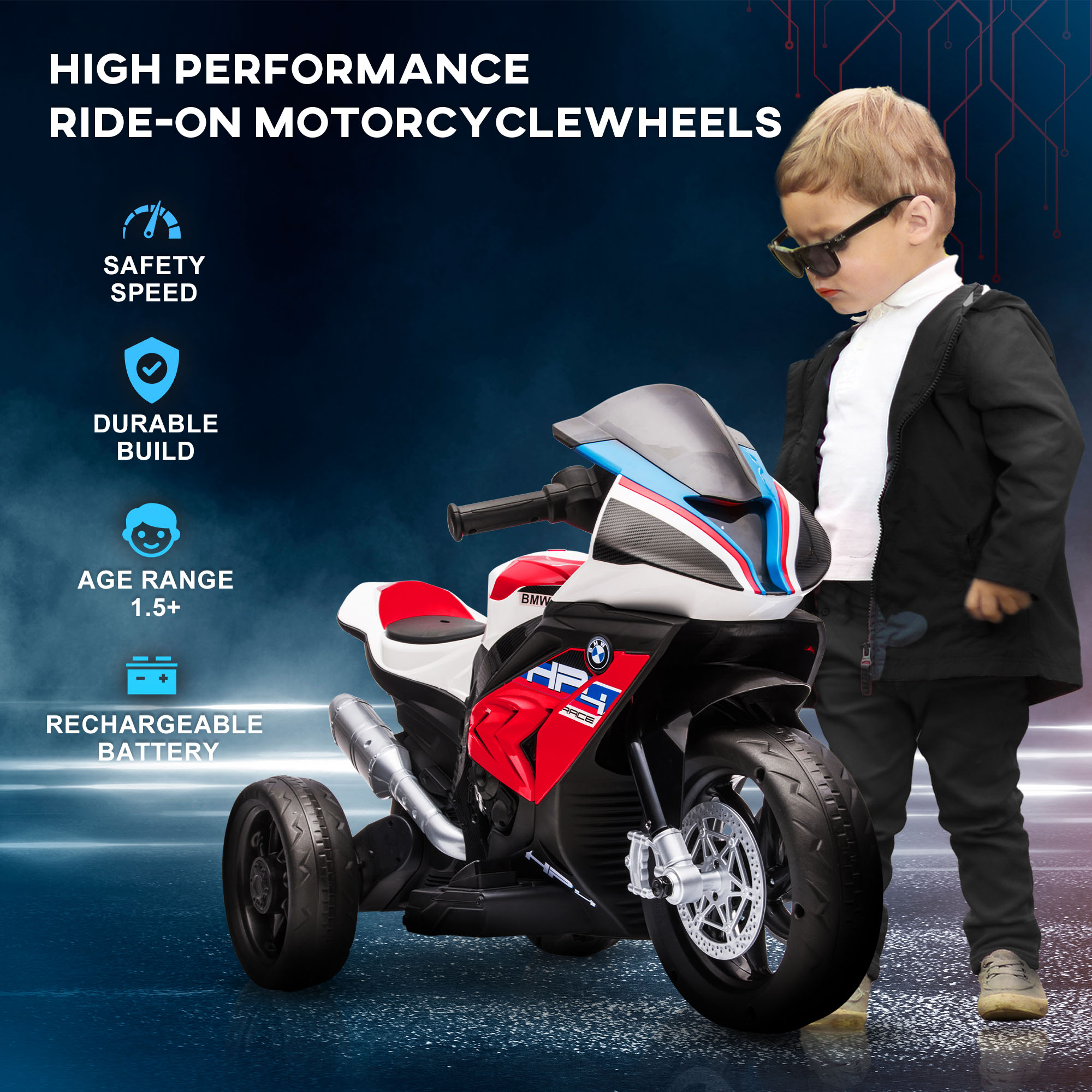 Kids Electric Ride On Toy 6V M - Kids Outdoor Ride On のレビューと価格