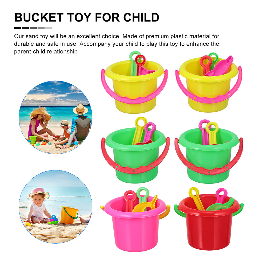 8 Sets Kids Sand Bucket Beach  - Kids Outdoor Storage のレビューと価格