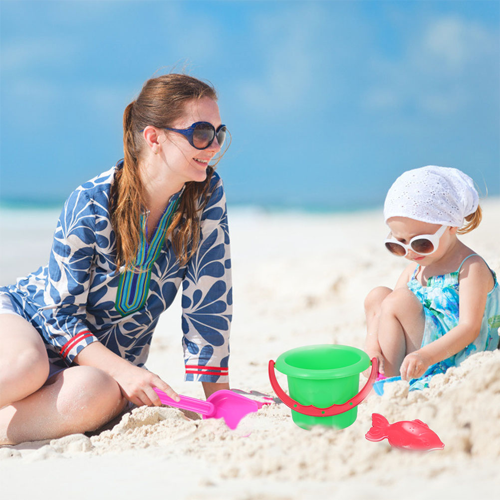 8 Sets Kids Sand Bucket Beach  - Kids Outdoor Storage のレビューと価格