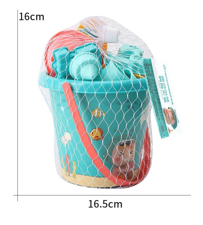 18PCS Beach Toy Set Bucket Sea - Kids Outdoor Storage のレビューと価格