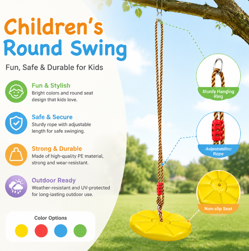 Thickened Octagonal Petal Swin - Kids Outdoor Seating のレビューと価格