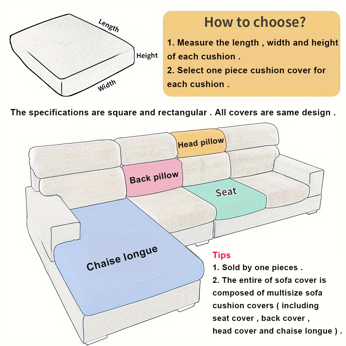 Thicken Sofa Seat Cushion Cove - Kids Outdoor Seating のレビューと価格