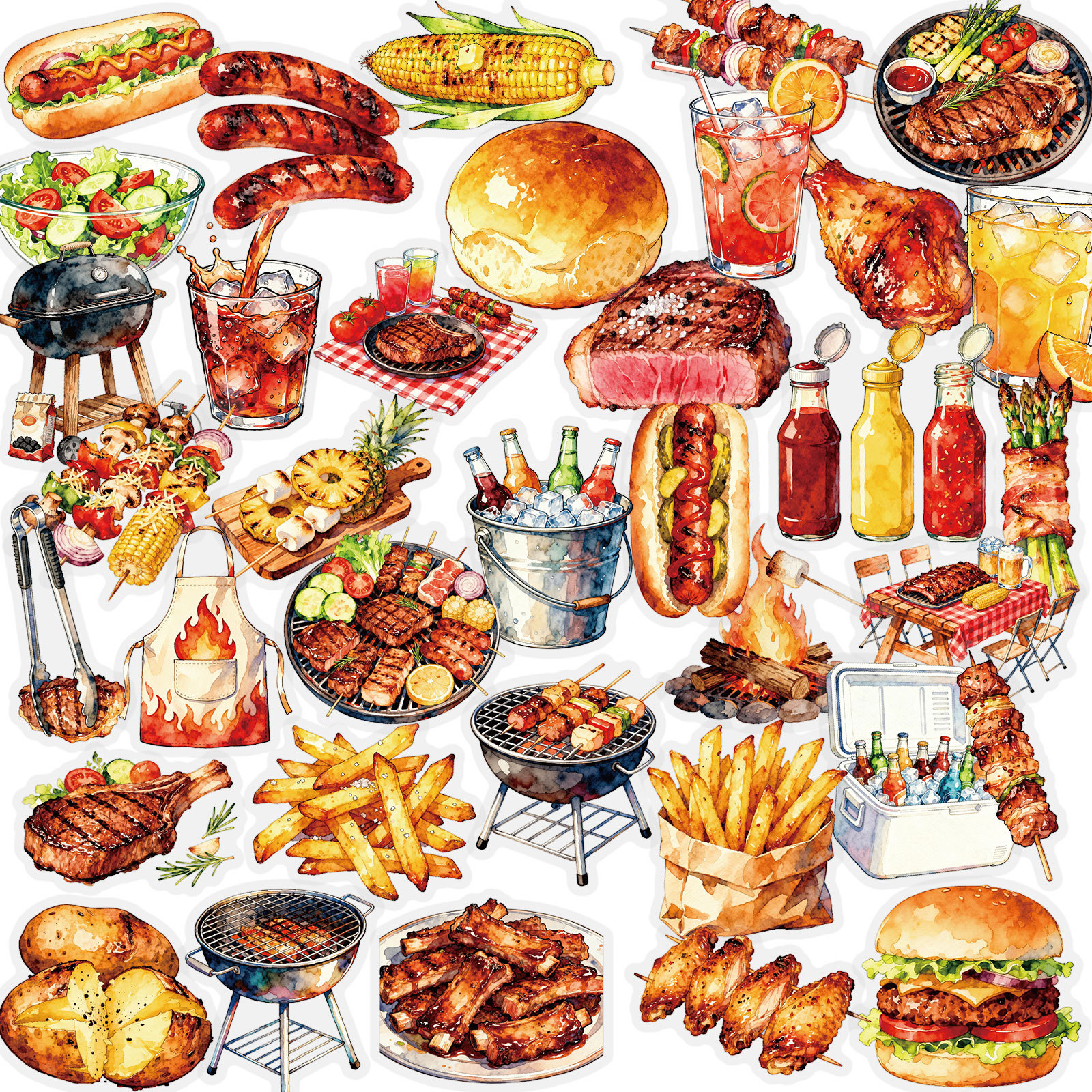 56PCS Barbecue of Meat Transpa - Kids Outdoor Bbq のレビューと価格
