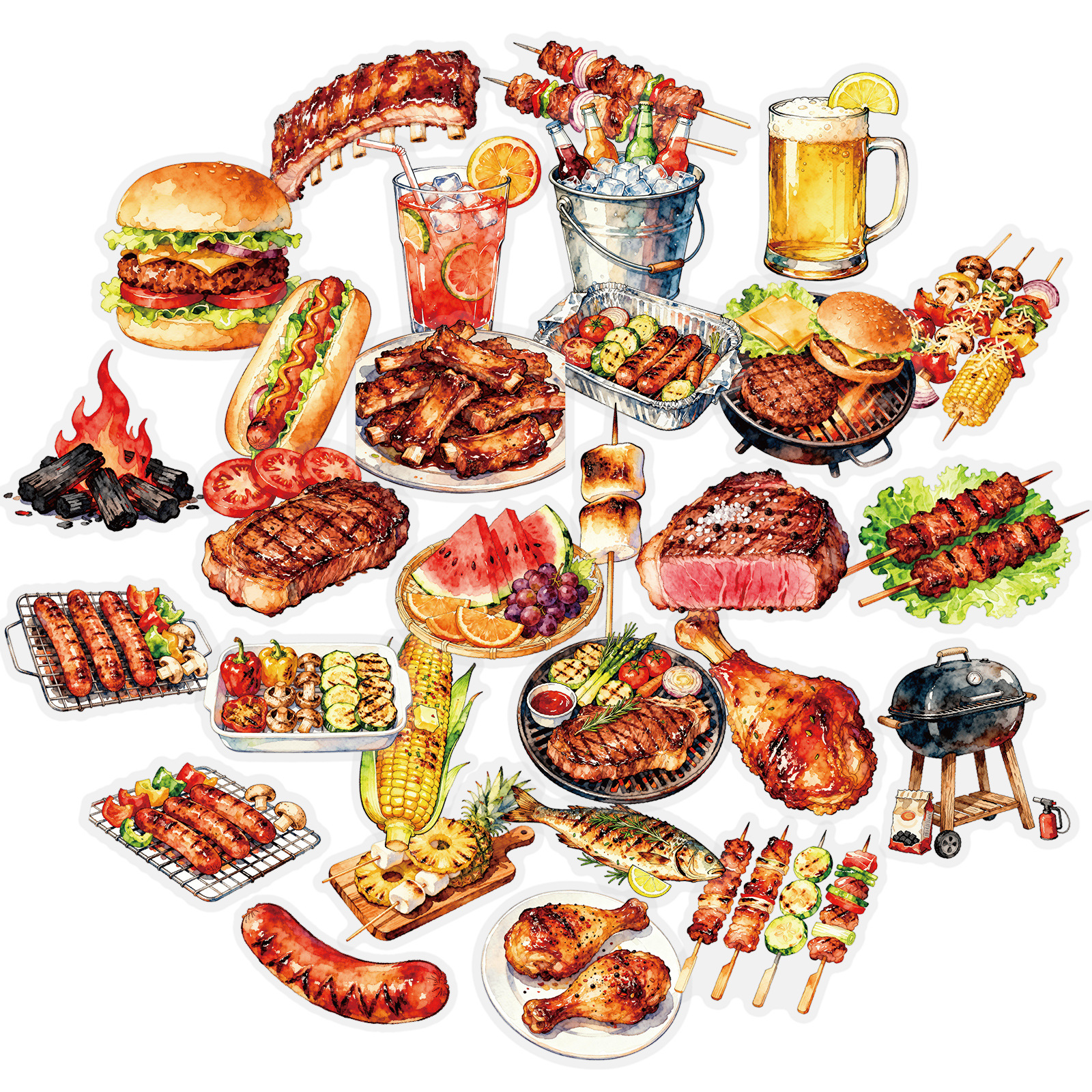 56PCS Barbecue of Meat Transpa - Kids Outdoor Bbq のレビューと価格
