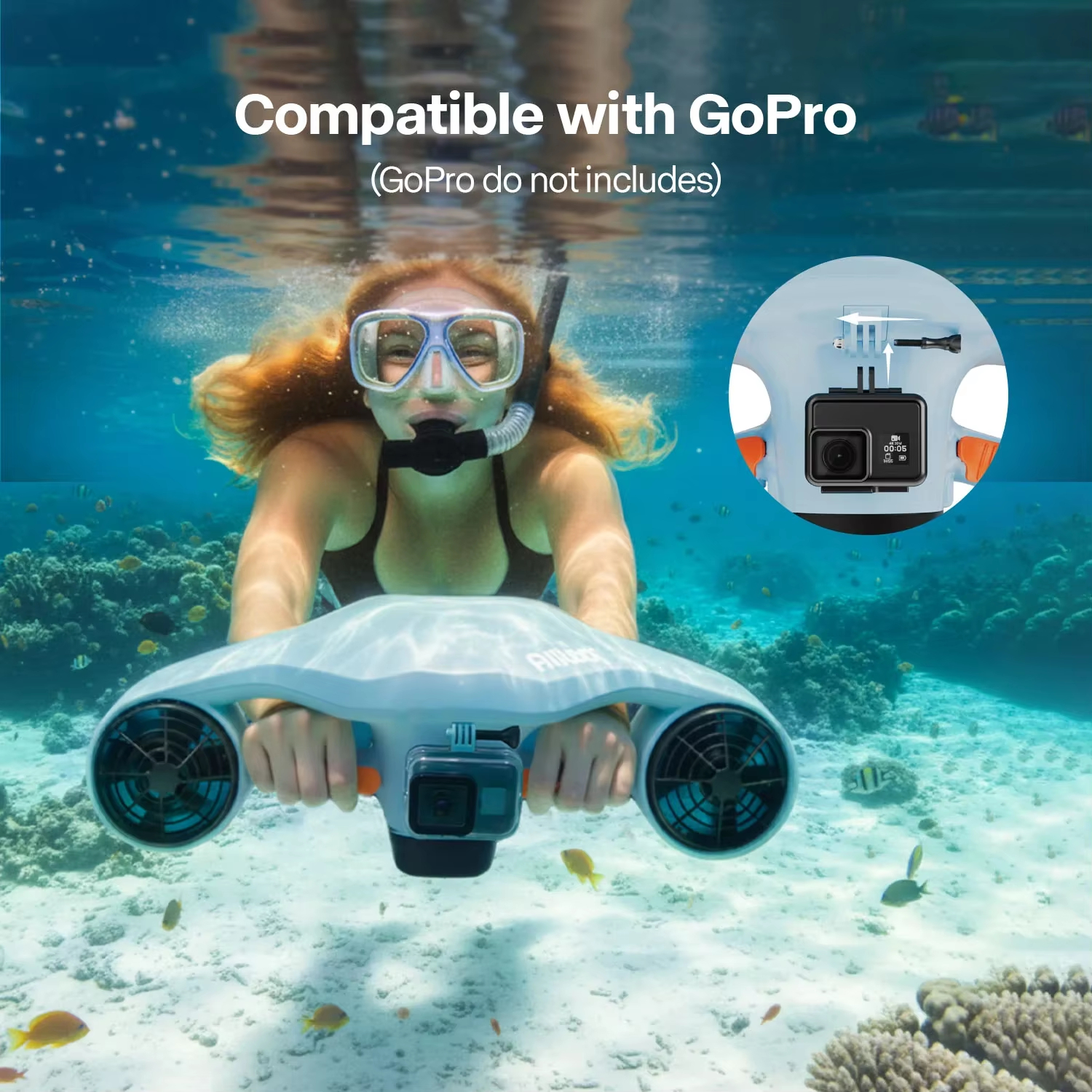 Asiwo MANTA 2 Underwater Scoot - Kids Outdoor Pool のレビューと価格