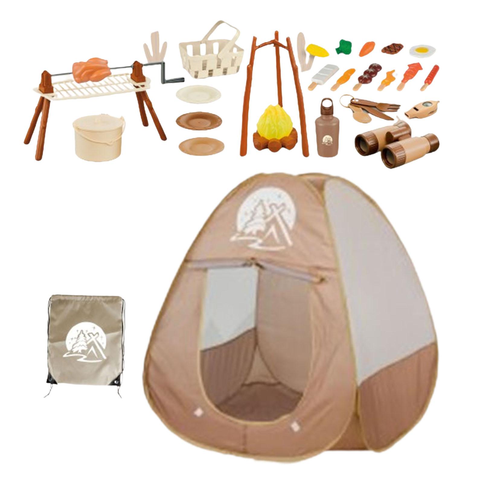 34Pcs Kids Camping Set Picnic  - Kids Outdoor Bbq のレビューと価格