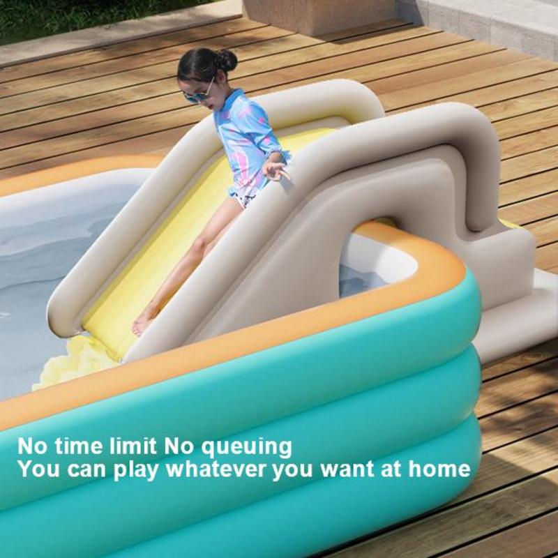 Inflatable Water Slide Kids Sw - Kids Outdoor Pool のレビューと価格