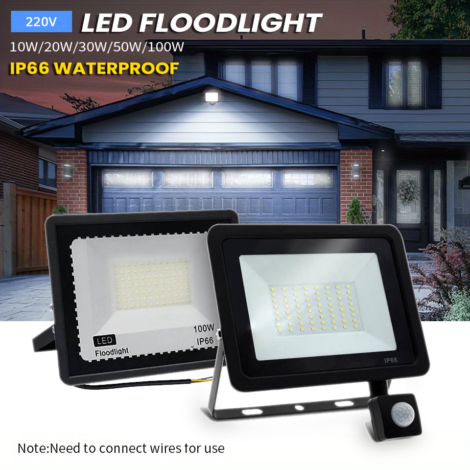 LED Floodlight PIR Motion Sens - Balance Beam Outdoor のレビューと価格