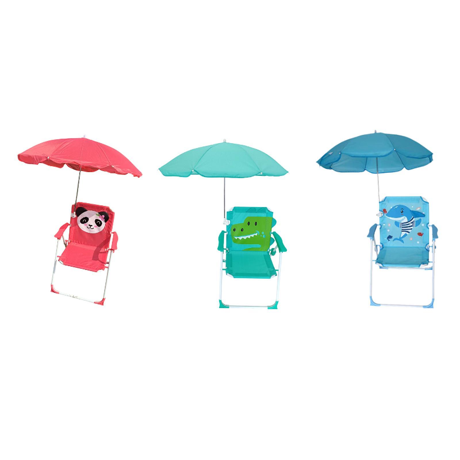 Kids Beach Chairs with Umbrell - Kids Outdoor Lawn Chair のレビューと価格