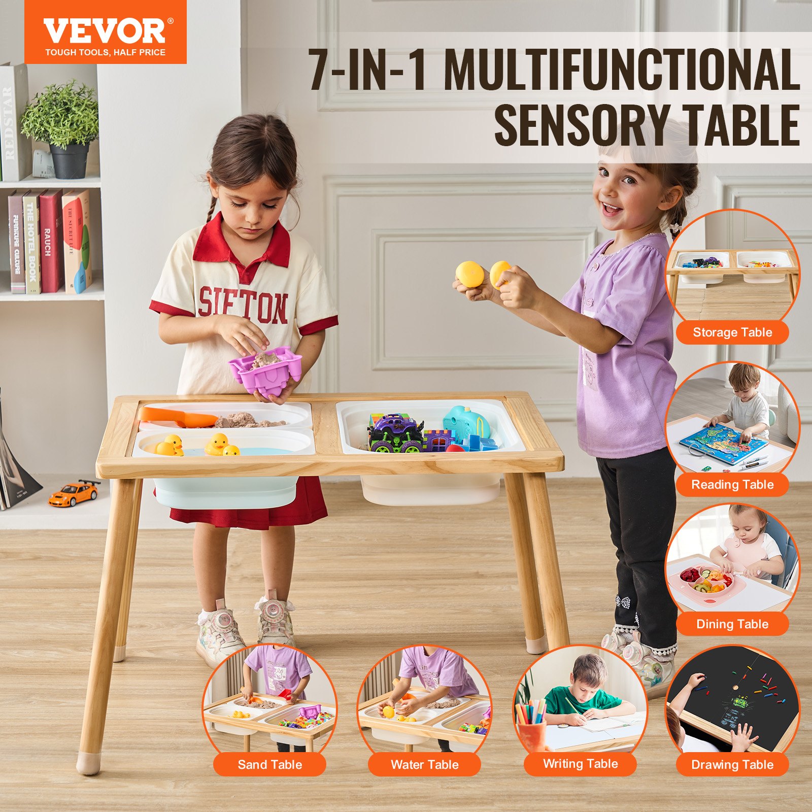 Sensory Table For Toddlers, Ki - Kids Outdoor Storage のレビューと価格