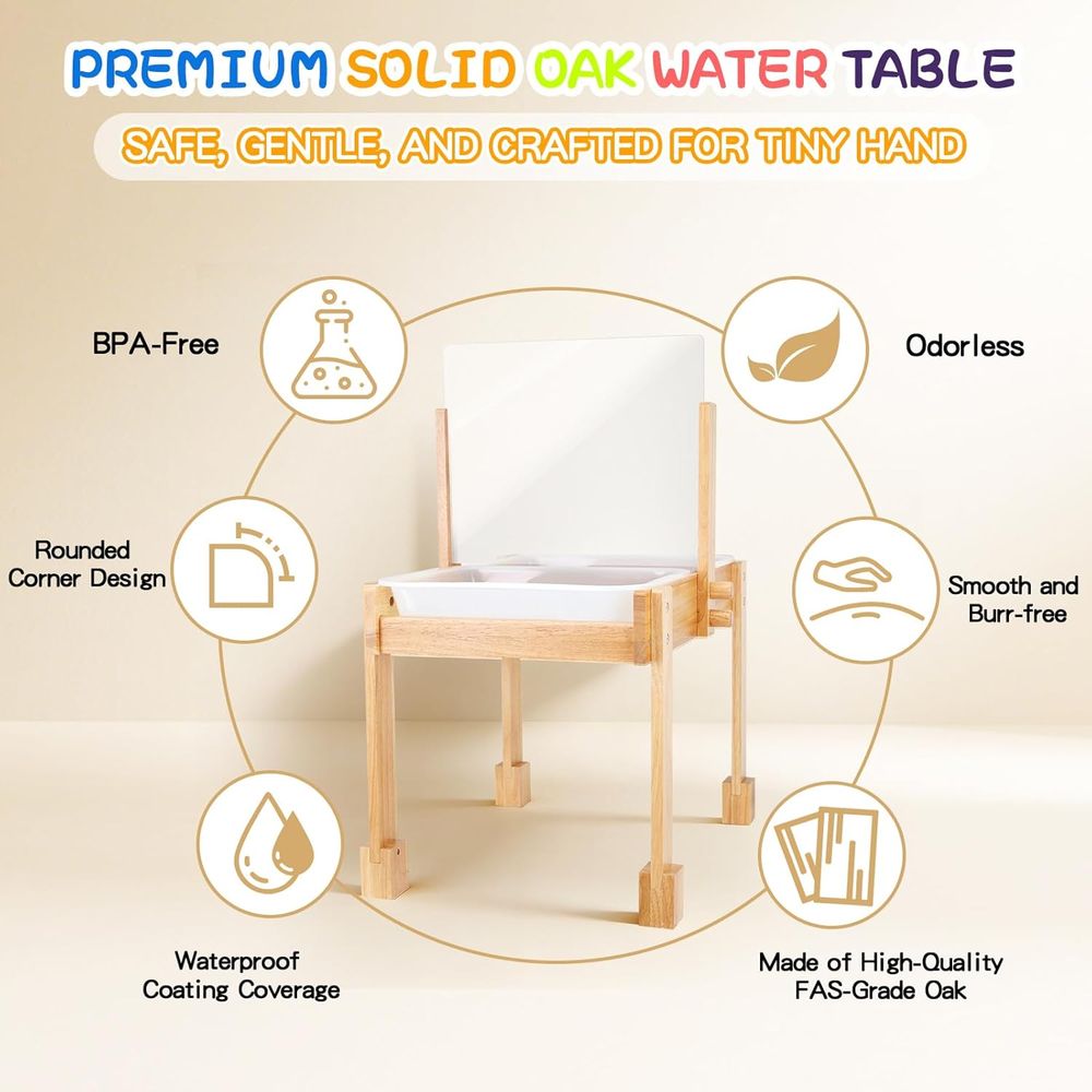 Sand and Water Table or Toddle - Kids Outdoor Water Table のレビューと価格