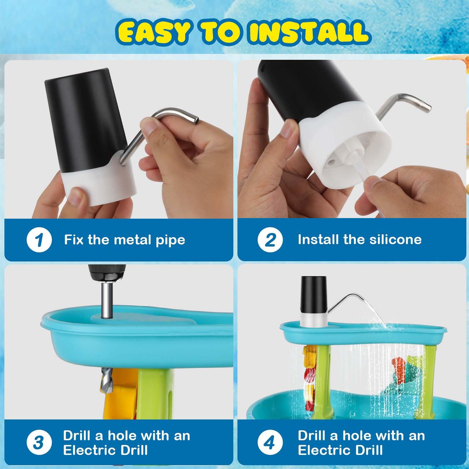 Small Cordless Rechargeable Wa - Kids Outdoor Water Table のレビューと価格