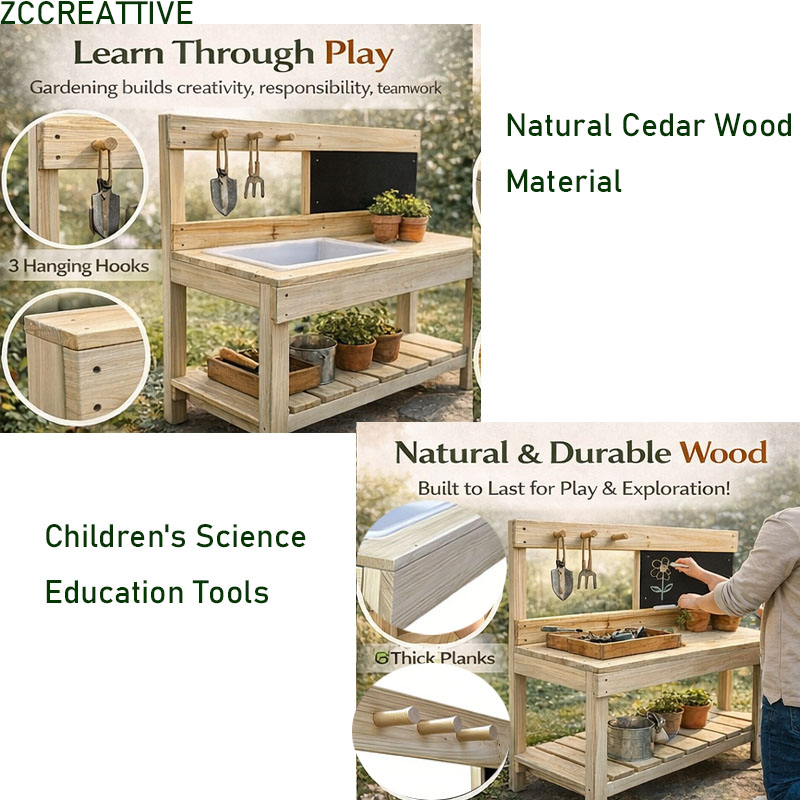 ZCCREATTIVE Children Wooden Po - Kids Outdoor Seating のレビューと価格