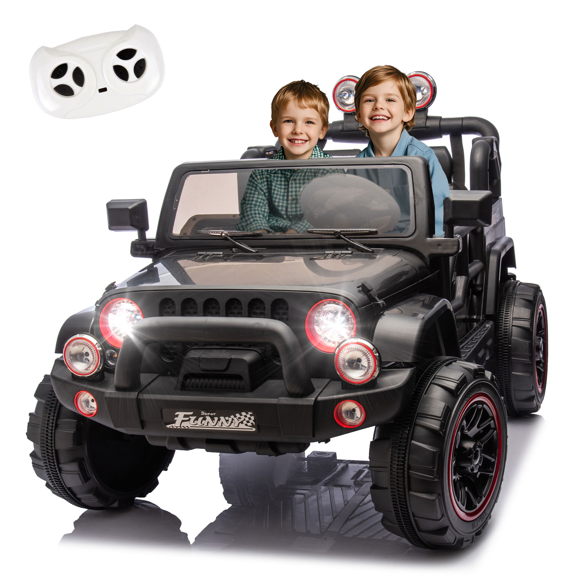 Kids Electric Ride On Toy 24V  - Kids Outdoor Ride On のレビューと価格
