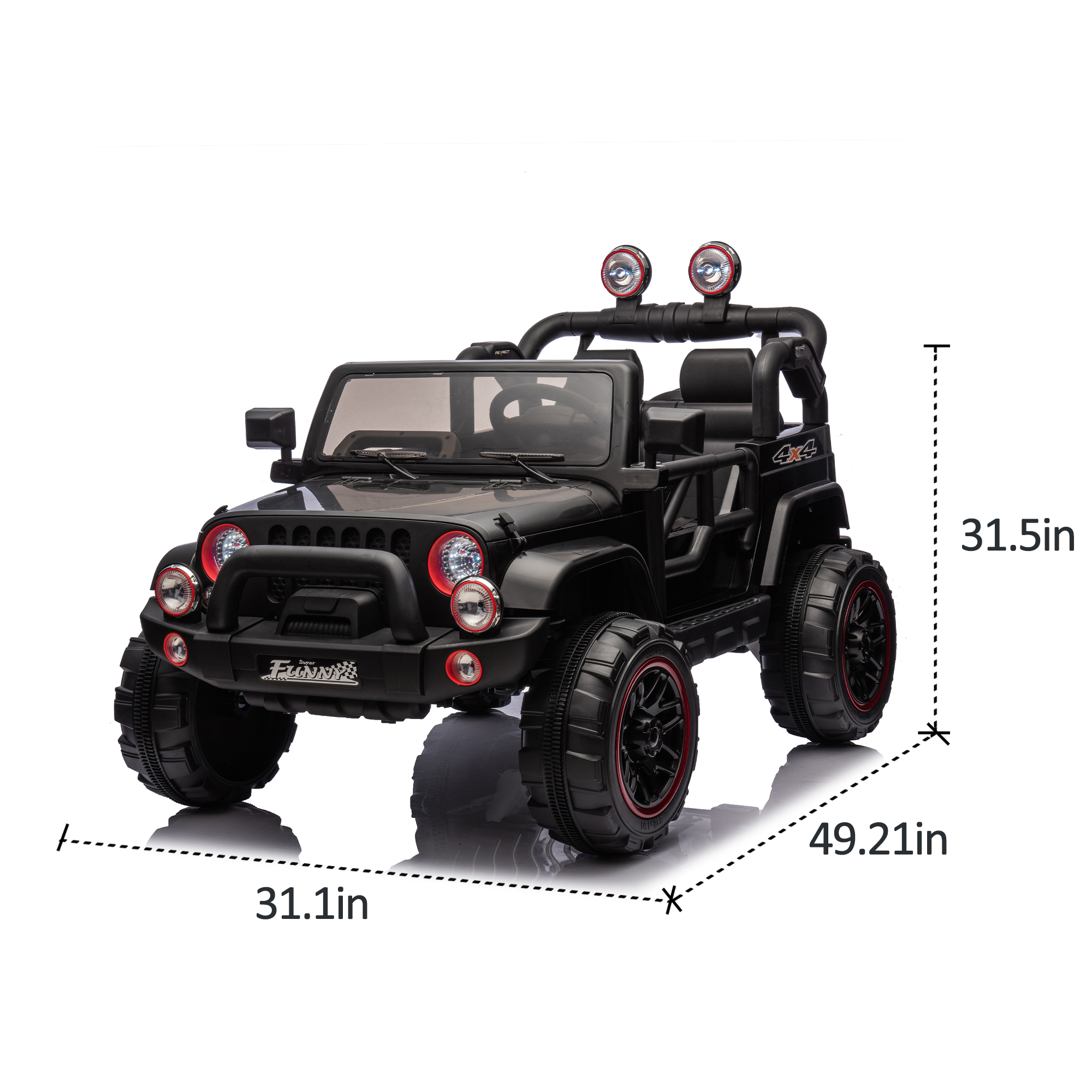 Kids Electric Ride On Toy 24V  - Kids Outdoor Ride On のレビューと価格