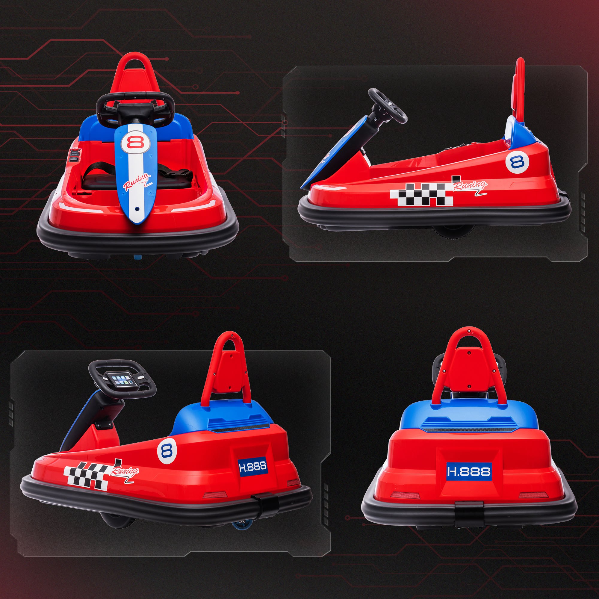 Kids Electric Ride On Toy 6V C - Kids Outdoor Ride On のレビューと価格