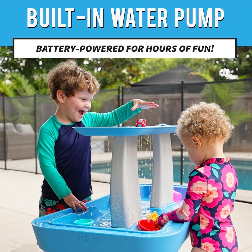 GoSports Water Table With Pump - Kids Outdoor Water Table のレビューと価格