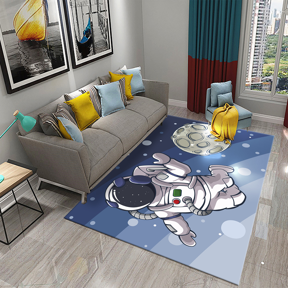 3D Cartoon Cute Astronaut Carp - Kids Outdoor Kitchen Diy のレビューと価格